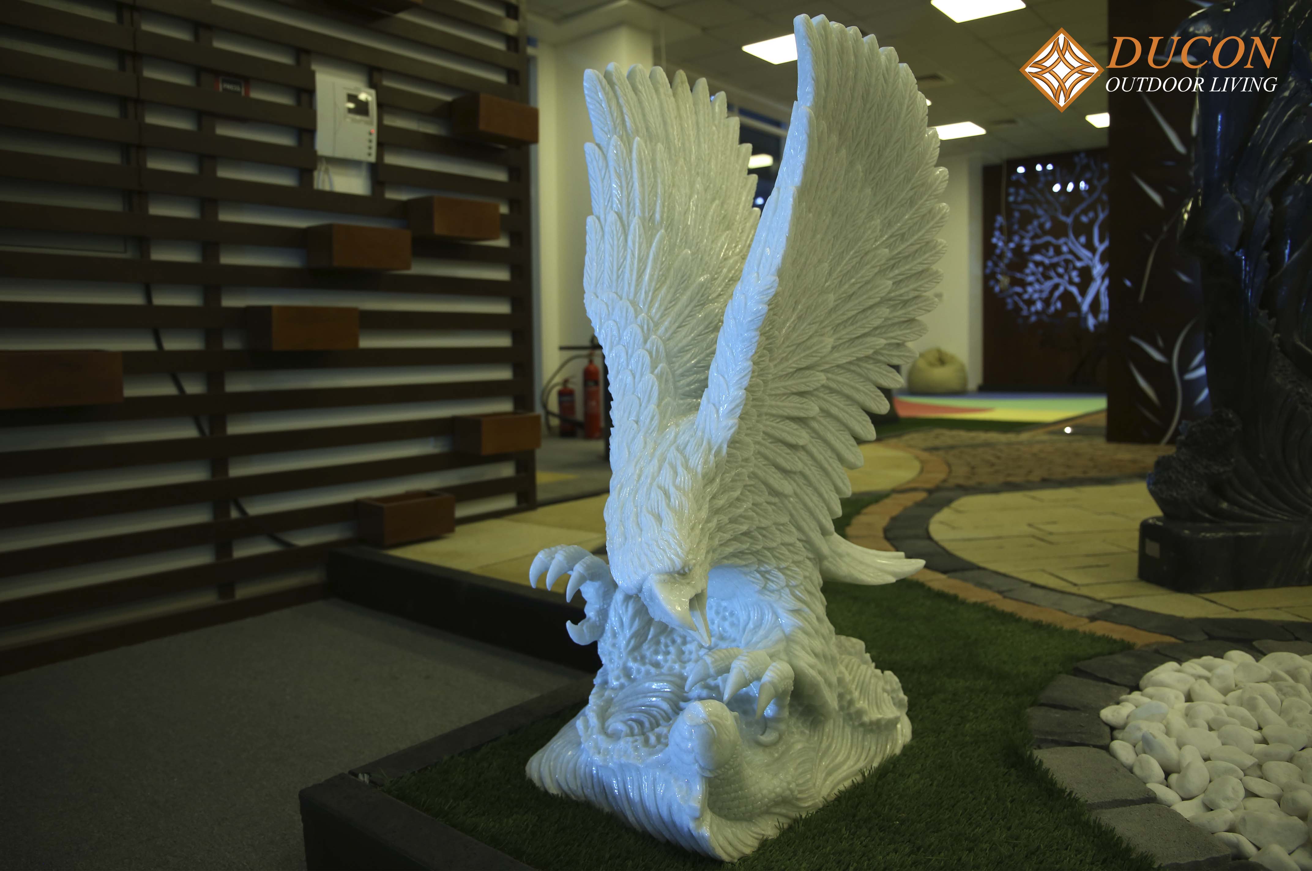 Eagle sculpture